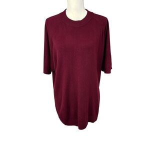 Designers Originals vintage sweater size 3X back zipper soft office party dressy